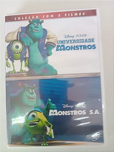 Dvd Universidade dos Monstros´/monstros S/a Editora Walt Disney [usado]