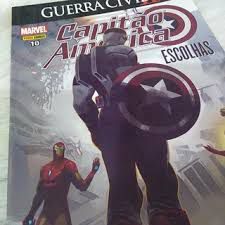 Gibi Guerra Civil Ii- N° 10 Autor Capitão America- Escolhas (2017) [usado]
