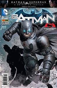 Gibi Batman Nº 43 - Capa Variante Autor Batman Vs Superman (2016) [usado]