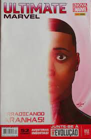 Gibi Ultimate Marvel Nº 12 - Ultimate Nova Marvel Autor Erradicando Aranhas (2016) [usado]