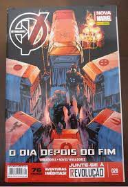 Gibi os Vingadores Nº 28 - Totalmente Nova Marvel Autor o Dia Depois do Fim (2015) [usado]
