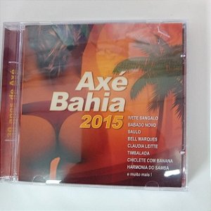 Cd Axé Bahia 2015 Interprete Varios Artistas [usado]