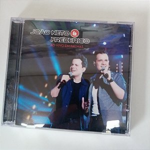 Cd João Neto e Frederico ao Vivo em Palmas Interprete João Neto e Frederico (2012) [usado]