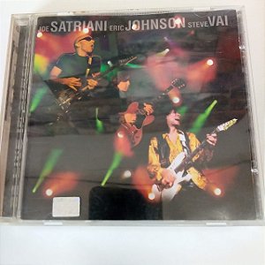 Cd Joe Satriani , Eric Johnson e Steve Vai Interprete Joe Satriani , Eric Johnson , e Steve Vai [usado]