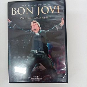 Dvd Bon Jovi - One Last Wild Night Editora Coqueiro Verde [usado]