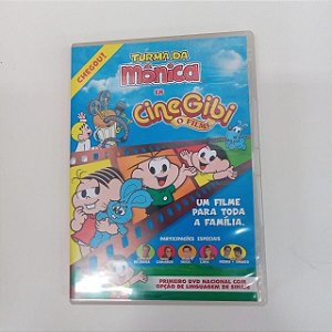 Dvd Turma da Mônica em Cine Gibi o Filme Editora Mauricio Desouza [usado]