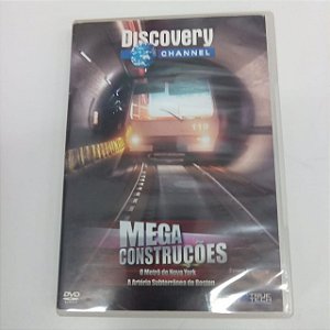Dvd Mega Construções - Metro em Nova York /a Arte Subterrãnea de Boston Editora Shady [usado]