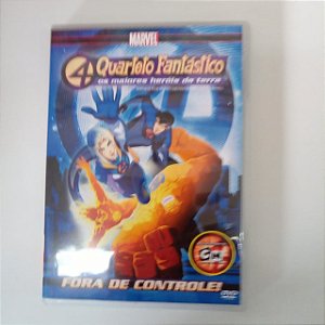 Dvd Quarteto Fantástico - os Maiores Hérois da Terra Editora Marvel /fox Vídeo [usado]