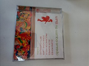 Cd Mpb no Samba -enredo Interprete Clara Nunes, Elzz Soares , Pauilnho da Viola e Outros [usado]