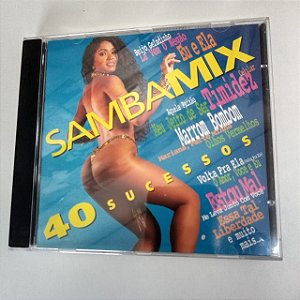 Cd Samba Mix - 40 Sucessos Interprete Varios Artistas [usado]