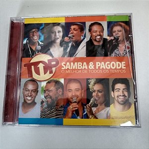 Cd Top Samba e Pagode - o Melhor de Todos os Tempos Interprete Varios Artistas [usado]