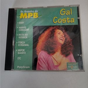 Cd Gal Costa - os Grandes da Mpb Interprete Gal Costa (1996) [usado]