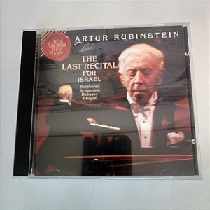 Cd Artur Rubinstein - The Last Recital For Israel Interprete Artur Rbinstein (1994) [usado]