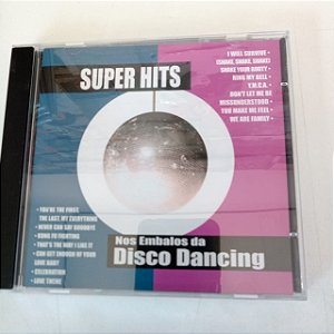 Cd Super Hits - nos Embalos da Disco Dancing Interprete Varios Artistas [usado]