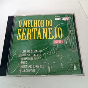 Cd o Melhor do Sertanejo Volume 1 Interprete Varios Artistas [usado]