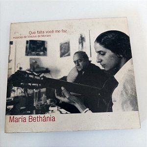 Cd Maria Bethânia - que Falta Você Me Faz Interprete Maria Bethãnia [usado]