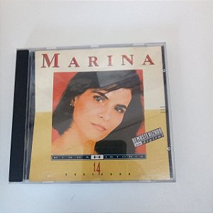 Cd Marina - Minha História Interprete Marina [usado]