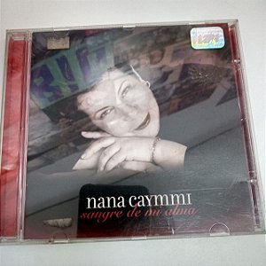 Cd Nana Caymmi - Sangue de Mi Alma Interprete Nana Caymmi [usado]