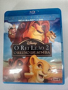 Dvd o Rei Leão 2 - o Rei de Simba /blu Ray com 2 Dvds Editora Darell Rooney [usado]