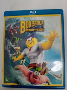 Dvd Bob Esponja - um Herói Fora D´água / Blu-ray Disc Editora Paul Ibbit [usado]