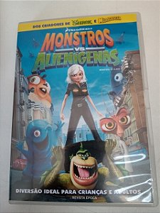 Dvd Monstros Alienígenas Editora Rob Letterman [usado]