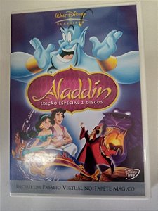 Dvd Aladdin - Edição Especial 2 Discos Editora Disney [usado]