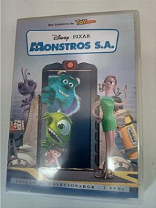 Dvd Monstros S.a Editora Pete Docter [usado]