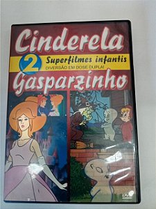 Dvd 2 Super Filmes - Cinderela / Gasparzinho Editora Mundial Filmes [usado]