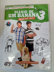 Dvd Diário de um Banana 3 - Dias de Cão Editora David Bowers [usado]