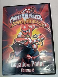 Dvd Power Rangers - Dinotrovad /legado de Poder Vol.2 Editora Paul Grander [usado]