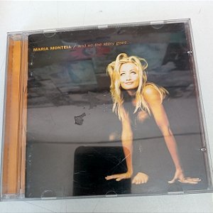 Cd Maria Montell - And So The Story Goes Interprete Maria Montell (1996) [usado]