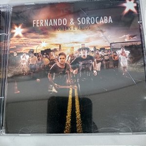 Cd Fernando e Sorocaba - Homens e Anjos Interprete Fernando e Sorocaba (2013) [usado]