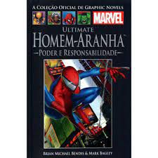 Gibi Graphic Novels Marvel Nº 20 Autor Ultimate Homem-aranha Poder e Responsabilidade (2014) [seminovo]