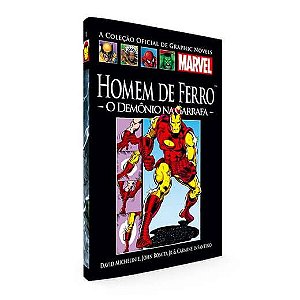 Gibi Graphic Novels Marvel Nº 01 Autor Homem de Ferro - o Demônio na Garrafa (2014) [seminovo]