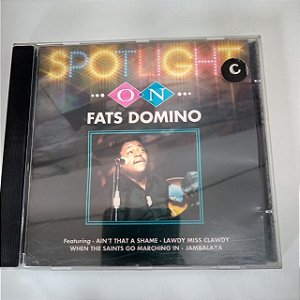 Cd Fats Domino - Spotlight Interprete Fats Domino [usado]
