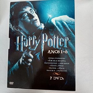 Dvd Harry Potter - 7 Dvds Editora David Yates [usado]