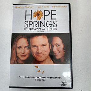 Dvd Hope Srings - um Lugar para Sonhar Editora Mark Herman [usado]