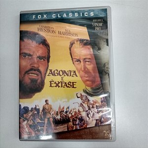 Dvd Agonia e Extase Editora Carol Reed [usado]