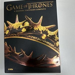 Dvd Games Of Thrones - a Segunda Temporada Completa com 5 Dvds Editora David Benoff [usado]