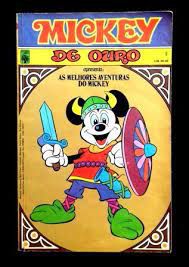 Gibi Mickey de Ouro Nº 01 Autor as Melhores Aventuras do Mickey (1979) [usado]