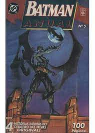 Gibi Batman Anual Nº 05 Autor 4 Historias Ineditas do Cavaleiro das Trevas Original (1996) [usado]