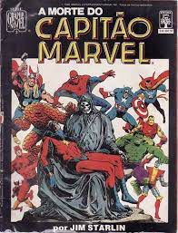 Gibi Graphic Novel Nº 03 - a Morte do Capitão Marvel Autor Jim Starlin (1982) [usado]