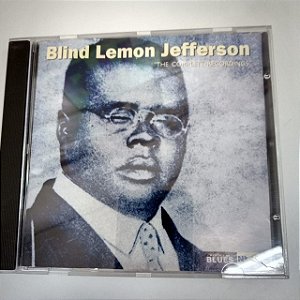 Cd Blind Lemon Jefferson - The Complete Recordings Interprete Blind Lemon Jefferson (1990) [usado]