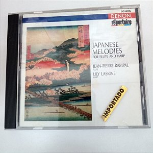 Cd Japanese Melodies - Jean Píerre Rampal Interprete Jean- Pierre Rampal / Lily Laskine (1992) [usado]