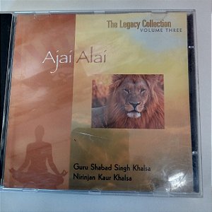 Cd Ajai Lai - The Legacy Collection Vol. 3 Interprete Varios (2001) [usado]
