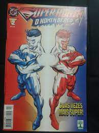 Gibi Super-homem: o Homem de Aço Nº 02 - Formatinho Autor Duas Vezes Mais Super! (1999) [usado]