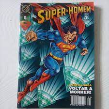 Gibi Super-homem Nº 05 - Formatinho Autor o Fim da Saga Voltar a Morrer! (1997) [usado]