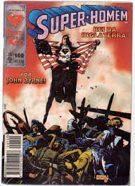 Gibi Super-homem Nº 140 - Formatinho Autor Rei da Inglaterra! (1996) [usado]