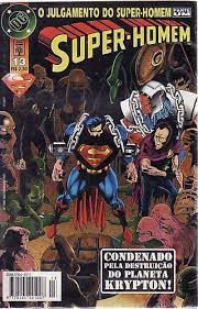 Gibi Super-homem Nº 13 - Formatinho Autor Condenado pela Destruição do Planeta Krypton! (1997) [usado]