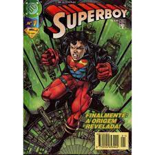 Gibi Superboy 2ª Série Nº 01 - Formatinho Autor Finalmente: a Origem Revelada! (1996) [usado]